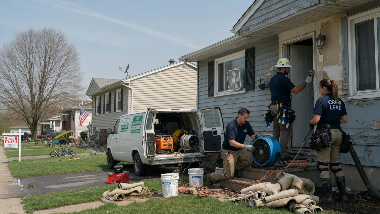 Flood Cleanup in Peralta, NM near me