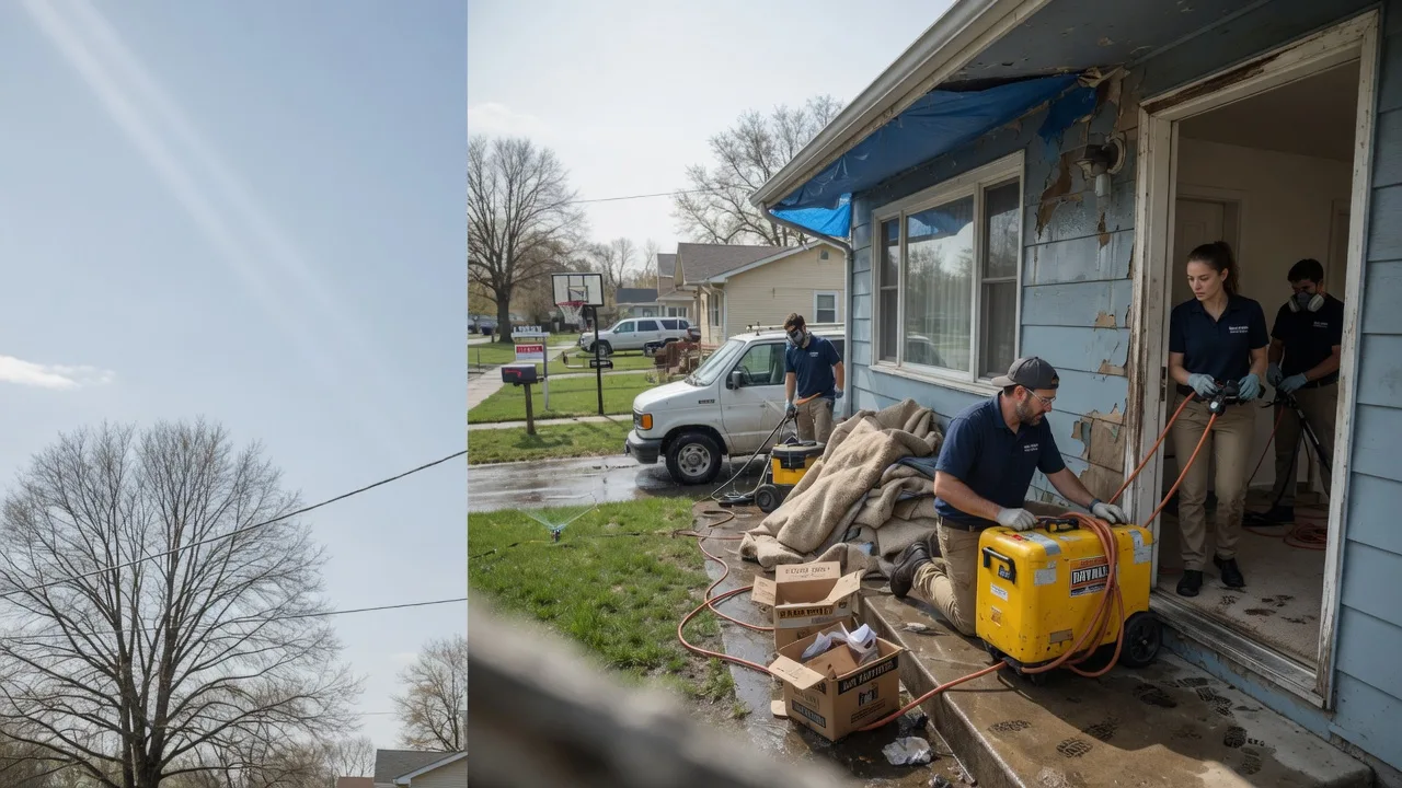 Basement Flood Cleanup in Peralta, NM near me